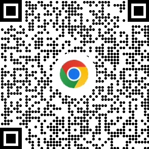 Kod QR untuk memuat turun penyemak imbas Chrome pada peranti mudah alih